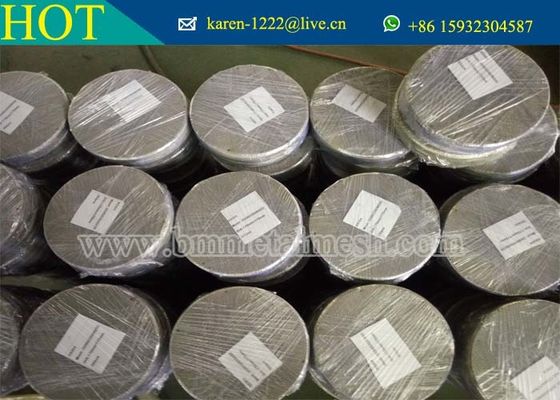 Calidad Pantallas de acero inoxidables del extrusor de la forma redonda para los filtros, discos holandeses del filtro de la armadura del diámetro 65m m Fábrica