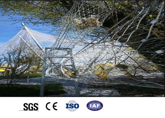 Qualidade Malha de fio de aço inoxidável flexível com ferrugas para aviário de aves Fábrica