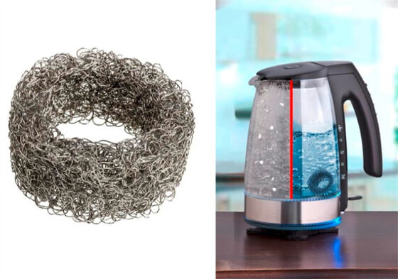 Stainless Steel Water Descaler Device For Kettles And Teapots Removes Limescale And Impurities