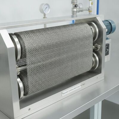 132x17mesh 150mm Automatic Continous Belt Screen Filter Mesh With Fine Filtration