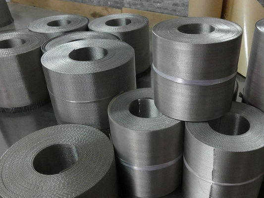 Stainless Steel 260 Mesh Reverse Dutch Weave Mesh Filter Belt 157Mm Width Extruder Screen Pack