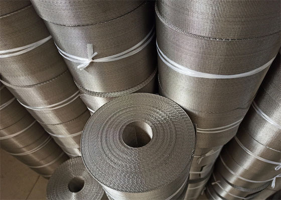 Quality 260x40 Mesh Count Stainless Steel Extruder Filter Screen Belt with Dutch Reversed Woven Technique factory